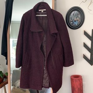 Wool dress coat